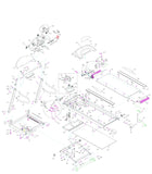 Horizon Fitness TM373 TM67C TM27B TM363 Treadmill Membrane Key 003109-00-hydrafitnessparts