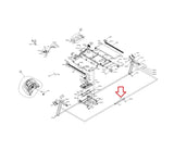 Horizon Fitness TM492 TM726 Treadmill Console Support Tube Set 1000417277-hydrafitnessparts