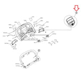 Horizon Fitness TM492 TM726 Treadmill Display Console Set Semi Assembly 1000459386-hydrafitnessparts