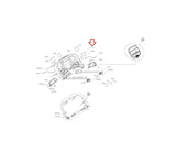 Horizon Fitness TM492 TM726 Treadmill Right Manipulate Overlay 1000402589-hydrafitnessparts