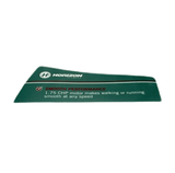 Horizon Fitness TM603 Treadmill Left Overlay Sticker 102445-hydrafitnessparts