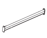 Horizon Fitness TM607 Treadmill Right Mid Console Mast Set 1000092863-hydrafitnessparts