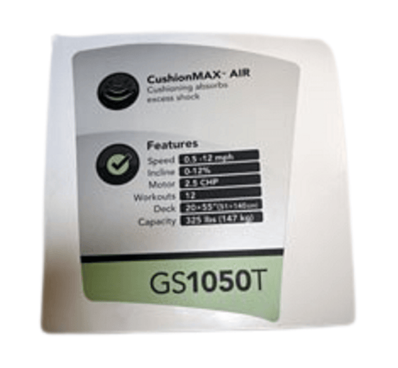 Horizon Fitness TM627 Treadmill Right Console Sticker 1000104067-hydrafitnessparts