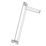 Horizon Fitness TM633 TM622 TM623 Treadmill Right Console Mast Set Semi Assembly 1000102170-hydrafitnessparts