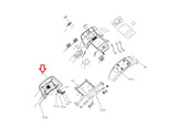 Horizon Fitness TM633 TM622 TM643 TM644 Treadmill Console Back Cover 1000102181-hydrafitnessparts