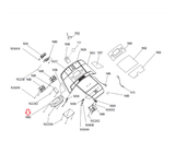 Horizon Fitness TM643 Treadmill Upper Control Board MFR- HDS101PD & 1000113888-hydrafitnessparts