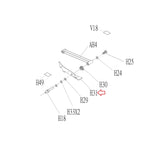 Horizon Fitness TM654 Treadmill Foot Lock Latch 1000203119-hydrafitnessparts