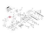 Horizon Fitness TM660 TM659 Treadmill Right Console Mast Set Semi Assembly 1000215614-hydrafitnessparts