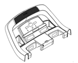 Horizon Fitness TM660 Treadmill Display Console Assembly-hydrafitnessparts