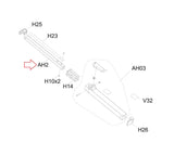 Horizon Fitness TM704 TM1002 Treadmill Sleeve Insert Tube Elevation 1000447629-hydrafitnessparts