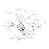 Horizon Fitness TM726 TM492 Treadmill Display Console Upper Cover 1000402575-hydrafitnessparts