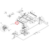Horizon Fitness TM726 TM492 Treadmill Left Side Rail 1000402594-hydrafitnessparts