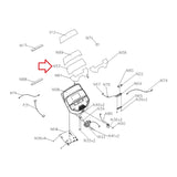 Horizon Fitness TM726 TM492 Treadmill Middle Manipulate Overlay 1000402586-hydrafitnessparts