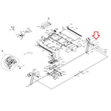 Horizon Fitness TM726 Treadmill Right Console Mast Set Semi Assembly 1000460097-hydrafitnessparts