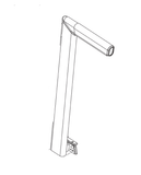 Horizon Fitness TM734 TM486 Treadmill Left Console Mast Set Semi Assembly 1000460092-hydrafitnessparts