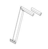 Horizon Fitness TM734 TM486 Treadmill Right Console Mast Set Semi Assembly 1000424012-hydrafitnessparts