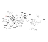 Horizon Fitness TM734 TM486 Treadmill Upper Console Cover 1000417921-hydrafitnessparts