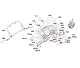 Horizon Fitness TM734 TM726 TM761 TM1041 TM1041B Treadmill Speaker Net Fabric 1000406376-hydrafitnessparts