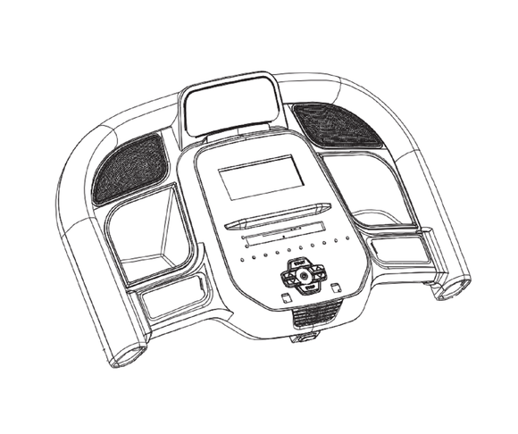 Horizon Fitness TM746 TM499 Treadmill Display Console Set Semi Assembly 1000442362-hydrafitnessparts