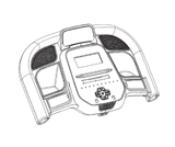 Horizon Fitness TM746 TM499 Treadmill Display Console Set Semi Assembly 1000442362-hydrafitnessparts