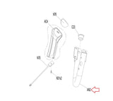 Horizon Fitness TM746 TM499 Treadmill Left Arm Rest Heart Rate Pulse 1000429986-hydrafitnessparts