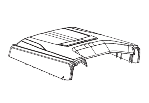 Horizon Fitness TM746 TM499 Treadmill Motor Hood Shroud Cover 1000442315-hydrafitnessparts