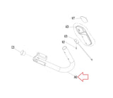 Horizon Fitness TM746 TM499 Treadmill Right Arm Rest Set Heart Rate Pulse 1000429987-hydrafitnessparts
