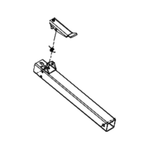 Horizon Fitness TM758 TM1000 TM758B TM1000B Treadmill Sleeve Set Semi Assembly 1000444926-hydrafitnessparts