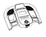Horizon Fitness TM758 TM1000 Treadmill Display Console Set Semi Assembly 1000444920-hydrafitnessparts