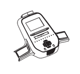 Horizon Fitness TM758B TM1000B Treadmill Upper Console Overlay set Semi Assembly 1000453634-hydrafitnessparts