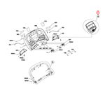 Horizon Fitness TM761 TM1004 Treadmill Display Console Set Semi Assembly 1000459404-hydrafitnessparts