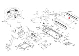 Horizon Fitness TM765 TM758 TM1000 TM758B TM1000B TM1000C Treadmill Right Decorative Rail Frame 1000437880-hydrafitnessparts