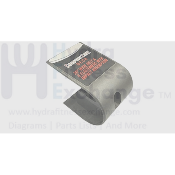 Horizon Fitness Treadmill Right End Cap 000386-DB-hydrafitnessparts