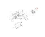 Horizon Fitness Treadmill Upper Display Console Set Semi Assembly 1000418974-hydrafitnessparts