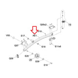 Horizon Matrix AFG Merit Tempo Vision Triumph Fitness Livestrong Elliptical Left Foot Pedal Arm-hydrafitnessparts