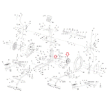 Horizon Merit Fitness EP230B EP230D EP230C EP230 E901-SM Elliptical Flywheel Pulley Assembly 1000094003-hydrafitnessparts