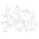 Horizon Merit Fitness EP230B EP230D EP230C EP230 E901-SM Elliptical Front Foot Stabilizer Set 1000093999-hydrafitnessparts