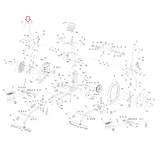 Horizon Merit Fitness EP230B EP230D EP230C EP230 E901-SM Elliptical Left Upper Handlebar Set 1000094002-hydrafitnessparts