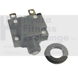 Horizon Treadmill 12AMP Power Circuit Breaker 003346-00 QMB-123-11C3N-3BA-hydrafitnessparts