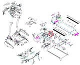 Horizon Vision Fitness Treadmill Belt Guide 007526-D-hydrafitnessparts