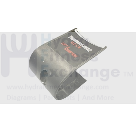 Horizon Vision Fitness Treadmill Left End Cap 000385-EB-hydrafitnessparts