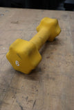 Hydra 6LB Dumbbell Yellow Neoprene Freeweights & Accessories-hydrafitnessparts