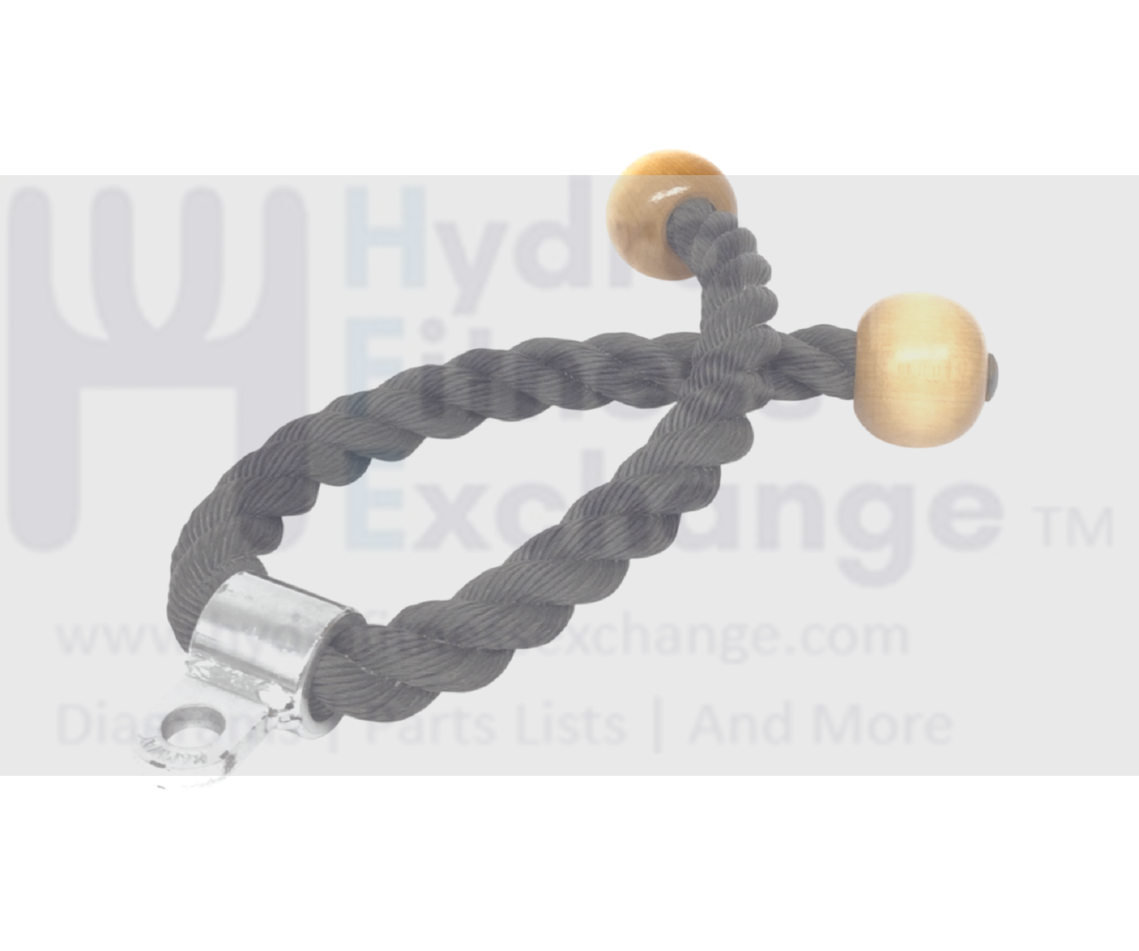 Hydra Rope Hydra Fitness Exchange Strength System Triceps Rope with Wooden Ends 1 ...