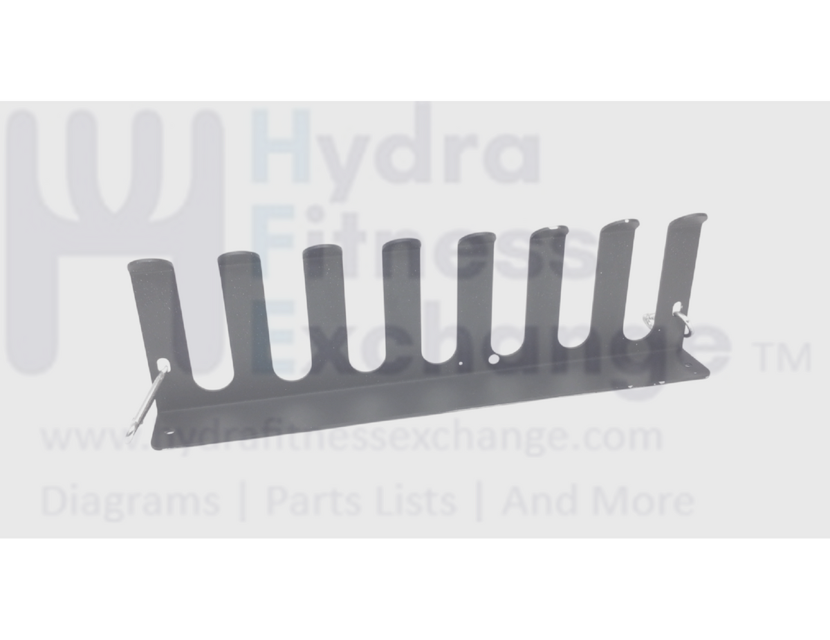 Hydra Fitness Exchange Strength System Wall Mounted 8 Prong Gym Rack O ...