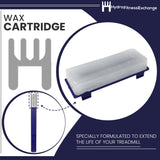 Hydra Fitness Exchange Wax Stick Cartridge Refill Works With Treadlube Easy to Use P/N WaxOn-WaxOff-hydrafitnessparts