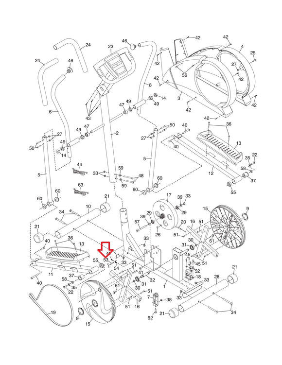 Icon Gold's Gym Proform Weslo Epic Health Rider Image Life Styler Nordictrack Freemotion Epic Weider Elliptical Rpm Speed Sensor Reed Switch 2 Terminal Wire 170205-hydrafitnessparts