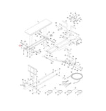 Icon Wei-der GNBE14410 WEBE14410 WEBE1441DVD0 WEBE159110 WEEVBE14440 Strength System Wheel Assembly 175982-hydrafitnessparts