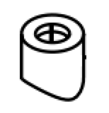 Icon Wei-der GNBE14410 WEBE14410 WEBE1441DVD0 WEEVBE14440 WEBE159110 Strength System Round Bumper Stopper 176151-hydrafitnessparts