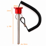 Magnetic Red Weight Stack Pin For Cable Gym Commercial & Home Gym Pins Pop Knob