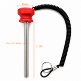 Magnetic Weight Stack Pin For Cable Gym 8mm Dia For Commercial & Home Gym